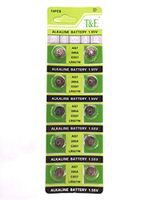 10 Pcs Set AG7/LR927/395 1.5V Button Cell Alkaline Battery