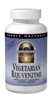 Source Naturals Vegetarian RejuvenZyme, Whole Body Vegetarian Systemic Enzymes, 500 Capsules