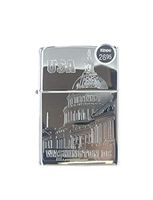 Zippo Lighter Genuine Zippo Windproof Lighter 250 Laser Lettering Pattern Washington DC USA White House Made in USA. US Free Ship Super Fast