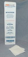 McKesson - Gauze Sponge McKesson Cotton Gauze 12-Ply 3 X 3 Inch Square NonSterile - 200/Pck - McK