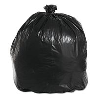 Boardwalk 521 Super Extra-Heavy Repro Can Liner, 40x46, 1.6 Mil, 45gal, Blk, 10 Bags per Roll (Case of 10 Rolls)