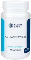 Klaire Labs Collagen Type II - Joint Support Capsules with Collagen, Hyaluronic Acid & Chondroitin (60 Capsules)
