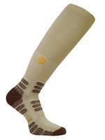 Worksox Work on Your Feet OTC Graduated Compression DryStat Odor Resistant Socks TWS1000, Khaki, Small