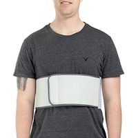 Broken Rib Belt, Elastic Body Rib Protector Support Brace Chest Wrap Belt for Cracked, Fractured or Dislocated Ribs Protection, Compression and Support (Male - Fits 42"-48" Chest)