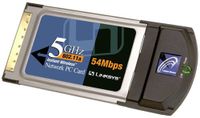 Cisco-Linksys WPC54A Wireless 802.11a PC Card
