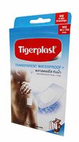 Tigerplast, 2 Packs of Tigerplast Transparent Waterproof+. Waterproof Film + Pad, Transparent Film, Absorbent Pad, Non-Stick Pad, 60 mm. x 100 mm. (2 dressings/Pack)