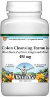Colon Cleansing Formula - 450 mg - Buckthorn, Psyllium, Ginger and More (100 Capsules, ZIN: 512529) - 3 Pack