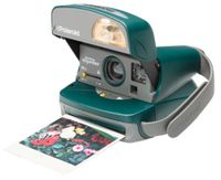 Polaroid One-Step Express Hunter Green Instant Camera Kit (includes Camera Bag and 600 Film)