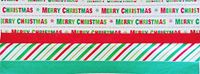 Assorted Stylish Merry Christmas Holiday Pack of Decorative Premium Quality Gift Wrapping Tissue Paper - Solids Prints Stripes