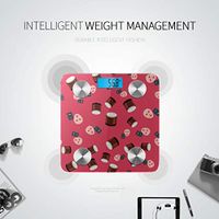 Bluetooth Electronic Weight Scale Cartoon Cute Mask Skin Care Products Scale for Body Weight Body Fat Composition Monitor Analyzer with Smartphone App for Body Management-396 Lbs