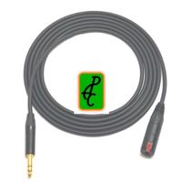 20 ft Mogami 2534 Headphone Extention Cable 1/4" Neutrik TRS - Female Jack