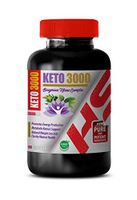 Metabolism Booster Natural Metabolism Accelerator - EXOGENOUS Ketone Complex - Keto 3000 MG - Non GMO - Keto 3000 Fat Burner Pills - 1 Bottle 60 Capsules