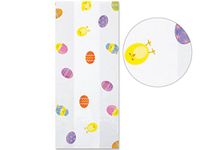Special Occasion Cello Bags - Easter Chicks 4x2x9" Cello Bags Cello Bags 1.2 mil (3 Packs; 100 Bags Per Pack) - WRAPS-C2BECH