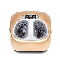 CHNG Electric Foot Massager Deep Kneading Massage with Rolling, Air Compression, and Adjustable Intensity for Foot Muscles Pain Relief Relax at Home and in Office