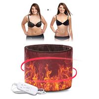 ZZQH Slimming Massage Belt Electric Vibration Sauna Belt with 2 Motors Weight Loss Automatic Timing Far Infrared Heating Fat Burner for Women & Men