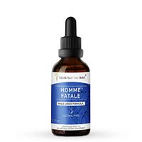 Homme Fatale Alcohol-Free, Glycerite Tongkat Ali, Tribulus, Barrenwort - Horny Goat Weed, Mucuna, Korean Red Ginseng, Pine Pollen. Tincture, Herbal Extract Male Libido Formula 2 OZ