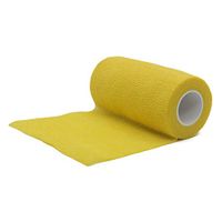 YYF Self Adherent Wrap Tape Vet Bulk 4" Stick Bandage Self Grip Roll Stretchable Bandage Wrap Vet Tape 4" Inches x 15' Feet (6 Rolls,12 Rolls,18 Rolls,24 Rolls,Single Roll)