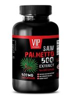 Natural Prostate Supplements for Men - Saw Palmetto 500 Extract - Saw Palmetto Berry - 1 Bottle 100 Capsules