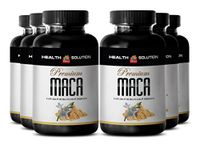 Maca Extract Liquid - Premium MACA 1300MG - Stimulate libido and Desire (6 Bottles)