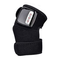 Wireless Heating Knee Pads Vibration Massager for Knee Pain Relief Heated Knee Brace Wrap Heating Massage for Arthritis - Single One