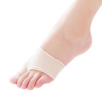 Happy Hours - 1 Pair Unisex Hallux Valgu Bunion Socks/Toe Protection Silicone Pad Splint Corrector/Two Toes Adjuster Straightener Shoe-pad for Sports Foot Pain(Size L)