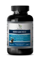libido Booster for Men - Horny Goat Weed 1560mg - Premium Herbal Blend - Horny Goat Weed Extract - 1 Bottle (60 Capsules)