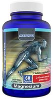 High Absorption Magnesium for Leg Cramps and Sore Muscles, Restless Leg Syndrome Relief (RLS), Muscle Relaxer with Vitamin B6, D and E, 380mg Magnesium Oxide Monohydrate, 60 Servings