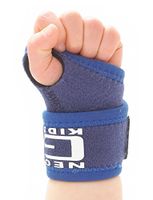 Neo G Wrist Brace for Kids - Support for Juvenile Arthritis, Joint Pain, Hand Sprains, Strains, Sports, Gymnastics, Tennis - Adjustable Compression - Class 1 Medical Device - One Size - Blue