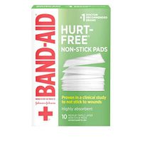 Band-Aid Non-Stick Pads Medium 2 inch x 3 inch - 10 ct, Pack of 5