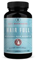 Hair Growth Vitamins with Biotin: Hair Full Promotes Fuller, Thicker, Healthier Hair, with Biotin, Keratin Bamboo & More. for Women & Men, for Hair, Skin & Nails. 60 Veggie Caps (1)