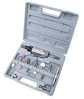 Sutekus Air Die Grinder KIT 1/4" 1/8" Rotary Air Compressor Tool Set Pneumatic Sander Compact Air Throttle