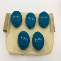 Korea Young Seng Sa Mugwort Wormwood Device Plate Holder Burner with Belt 1Hole 2Hole 3~5Hole Type (3~5Hole Set (Device+Moxa))