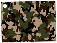 All Occasion Theme Gift Tag - Pack of 6 - Camo Kraft