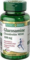 Nature's Bounty Glucosamine Chondriotin MSM 1300 mg, 60 Coated Caplets