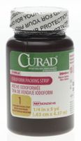 Iodoform Gauze Packing Strip, 1"x5yd