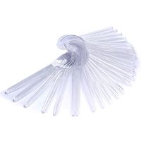YAIKOAI 100 Pack Clear Plastic Disposable Spoons Heavy Duty Transparent Spoons Small Tasting Tea Spoons Plastic Cutlery for Ice Cream Party Dessert