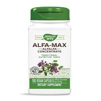 Nature's Way Premium Herbal Alfa-Max, 840 mg concentrate per serving, 100 Capsules