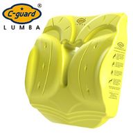 C-guard Elastic, Ergonomic Comfort Soft Integral Skin Foam Back Cushion - Orthopedic Design for Back Pain Relief - Lumbar Support Pillow