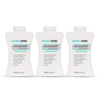 Comfort Zone Miconazorb Antifungal Powder, Talc-Free, Miconazole Nitrate 2%, Helps Cure Most Athlete's Foot, Jock Itch and Ringworm, 3 Pack