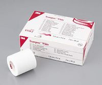 Transpore Water Resistant Plastic Medical Tape 1534-2, 2 Inch x 10 Yard, Box of 6, White