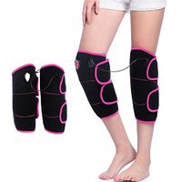 Knee Massager Massaging Heated Knee Pad, Knee Brace Wrap Far Infrared Therapy Knee Support Braces for Arthritis Pain (1 Pair) Myhao