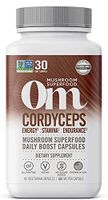 Om Organic Mushroom Nutrition Cordyceps Mushroom Superfood Daily Boost Capsule, 90 Count