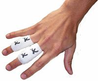 Sportsgear US Finger Protection Tape Black, Pack of 2