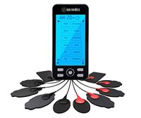 Tens Unit Machine Pulse Massager 24 Massage Modes Rechargeable Muscle Stimulator Device with 6 Large Pads for Pain Relief, Body Building Neck Back Pain Relief