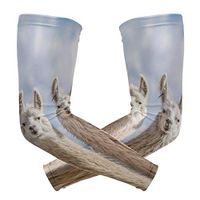 Anyangquji Llama Arm Sleeve Protectiv for Man Elbow Brace for Arthritis (1 Pair)