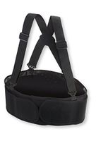 Valeo Industrial VPL8 Lumbar Contoured Back and Abdominal Support Belt, VI9350, Black, Small