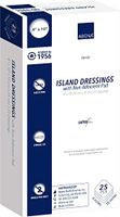 Abena Island Dressing w/Non-Adherent Pad, Sterile, Latex-Free, 4" x 10", 25 Count