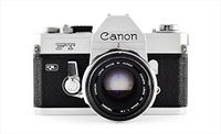 Canon TL QL 35mm SLR Professional Vintage Film Camera with Lens