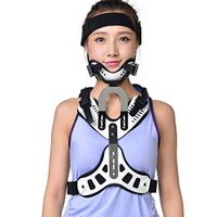 WDDMFR Orthosis Cervical Thoracic Halo Brace - Adjustable Cervical Thoracic Orthosis U Lumbar Support - Adult Cervical Corrector Brace
