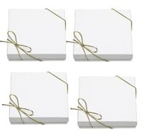 10pack Bracelet Jewelry Gift Boxes with Filler and Bow Strings